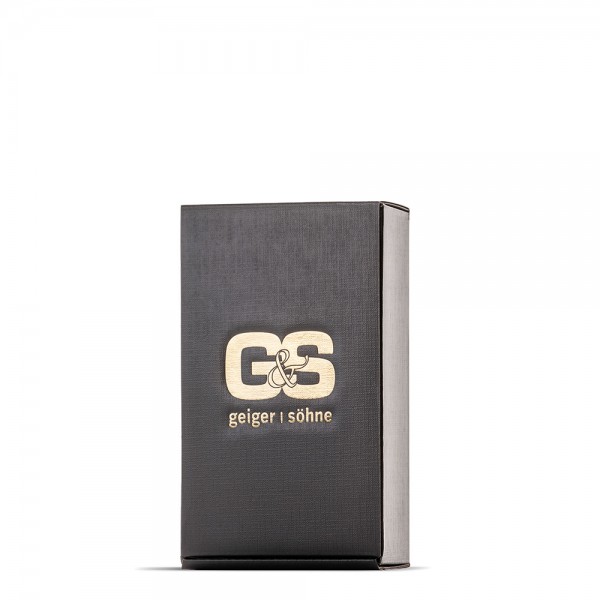 Präsentkarton mit gold geprägtem G&S Logo Einzelverpackung für Bocksbeutel