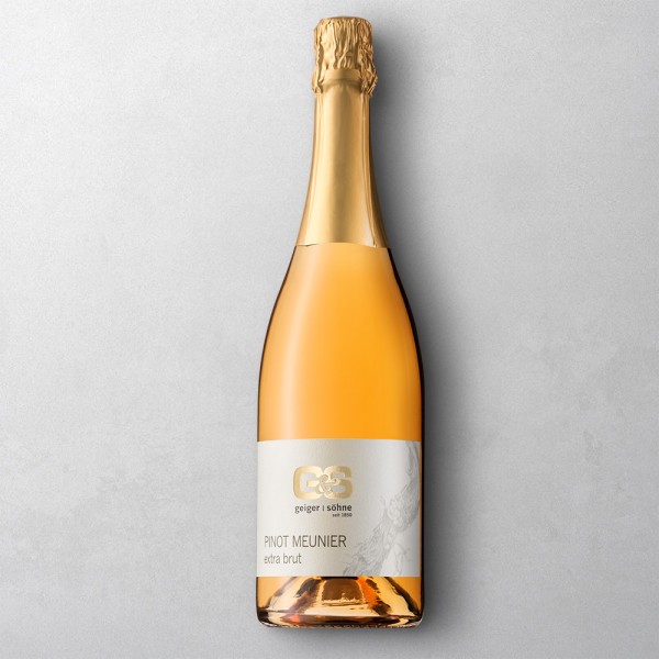 Pinot Meunier Rosé Sekt aus Franken extra brut