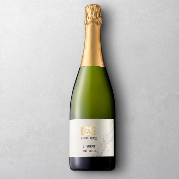 Silvaner Sekt aus Franken brut nature